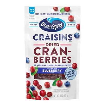 Craisins Blueberry - 6 Oz - Image 1