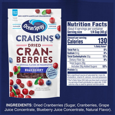 Craisins Blueberry - 6 Oz - Image 4