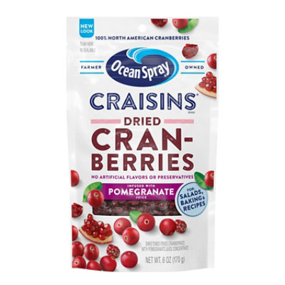 Craisins Pomegranate - 6 Oz - Image 1