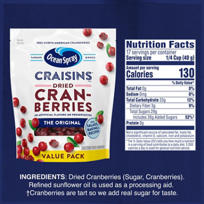 Craisins Original Value Pack - 24 Oz - Image 4