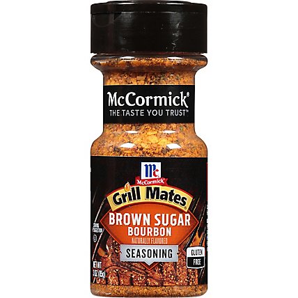 McCormick Grill Mates Brown Sugar Bourbon Seasoning - 3 Oz - Image 1