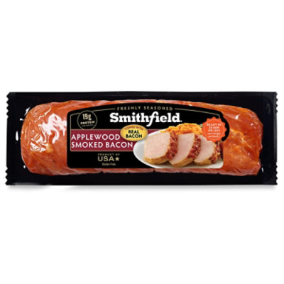 Smithfield Pork Loin Fillet Applewood Smoked Bacon - 27.2 Oz
