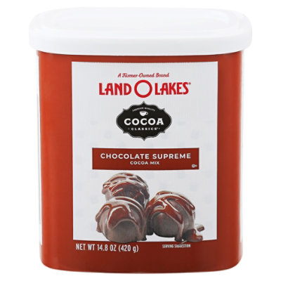 Land O Lakes Cocoa Classics Cocoa Mix Hot Chocolate Supreme - 14.8