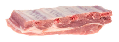 Signature SELECT Previously Frozen Pork Loin Backrib Extra Meaty - 3 Lb