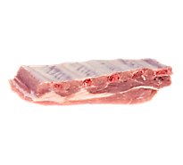 Signature SELECT Pork Loin Backrib Extra Meaty Previously Frozen - 3 LB