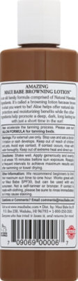 Maui Babe Browning Lotion - 8 Fl. Oz. - Image 4