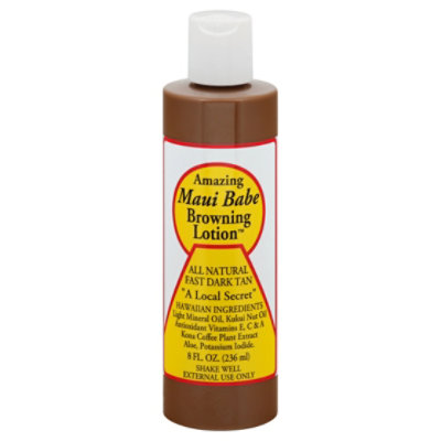 Maui Babe Browning Lotion - 8 Fl. Oz. - Image 1