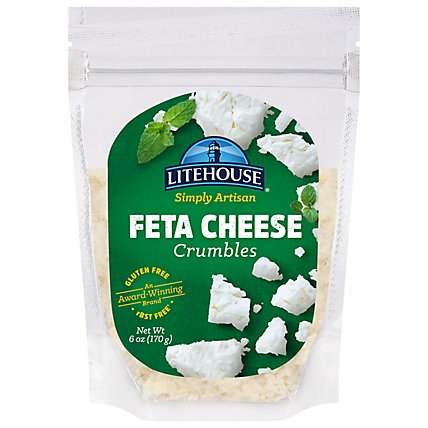 Litehouse Simply Artisan Feta Cheese Crumbles - 6 Oz. - Image 2