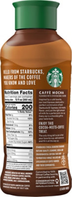 Starbucks Espresso Beverage Chilled Classics Caffe Mocha - 40 Fl. Oz. - Image 2