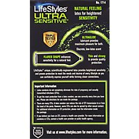 Lifestyle Condom Ultra Sen Lubricated - 14 Count - Image 4