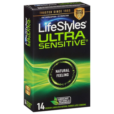 lifestyle condoms ultra lubricated LifeStyles Ultra Sensitive Condoms