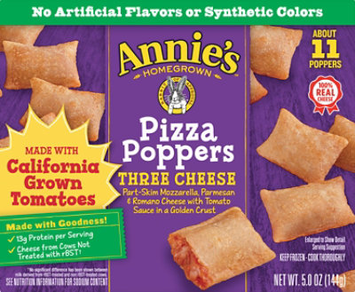 Annies Homegrown Pizza Poppers Three Cheese - 5 Oz - Image 2
