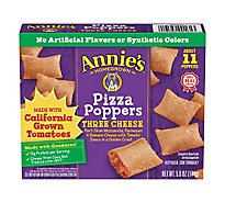 Annies Homegrown Pizza Poppers Three Cheese - 5 Oz