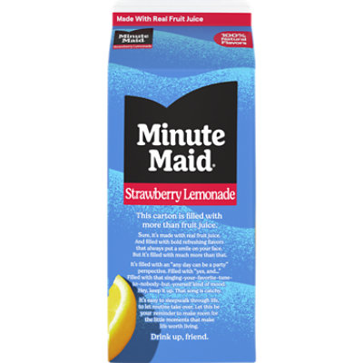 Minute Maid Juice Strawberry Lemonade Carton - 59 Fl. Oz. - Image 3