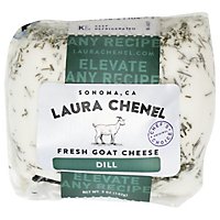 Laura Chenel Goat Cheese Chabis Dill - 5 Oz - Image 1