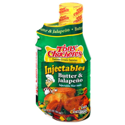 Tony Chacheres Injectables Marinade Butter & Jalapeno - 17 Fl. Oz. - Image 1