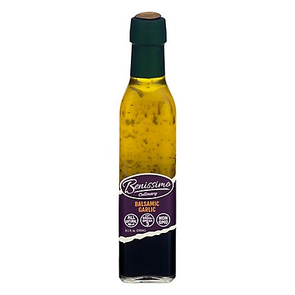 Benissimo Gourmet Oil Garlic Balsamic - 8.1 Fl. Oz. - Image 3