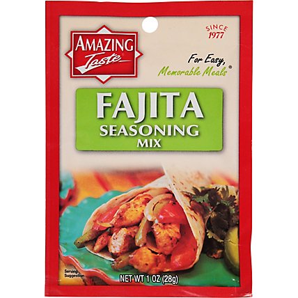 Amazing Taste Fajita Seasoning Packet - 1 Oz - Image 2