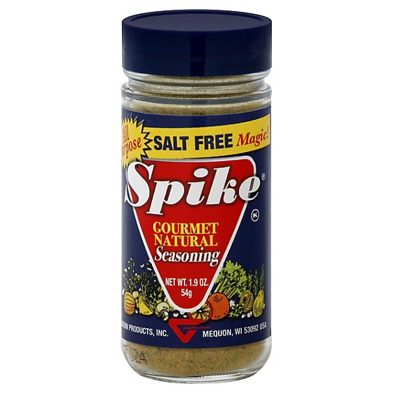 Spike Seasoning Gourmet Natural Salt Free - 1.9 Oz