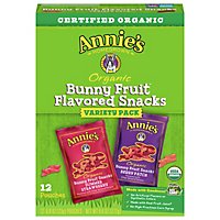 Annies Homegrown Organic Fruit Snacks Bunny Variety Pack - 12-0.8 Oz - Image 2