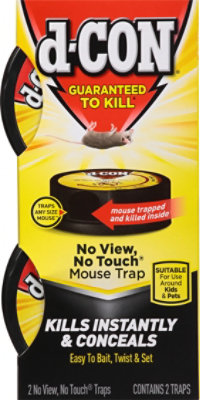 d-CON Mouse Traps No View No Touch - 2 Count - Image 2