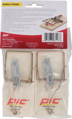 Pic Mouse Traps Wood - 4 Package - Image 4