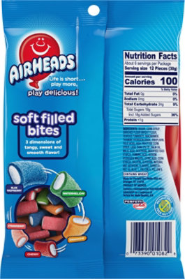 Airheads Candy Bites Soft Filled Sweetly Sour Flavors - 6 Oz - Image 6