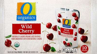O Organics Organic Juice Beverage Wild Cherry - 10-6 Fl. Oz. - Image 2