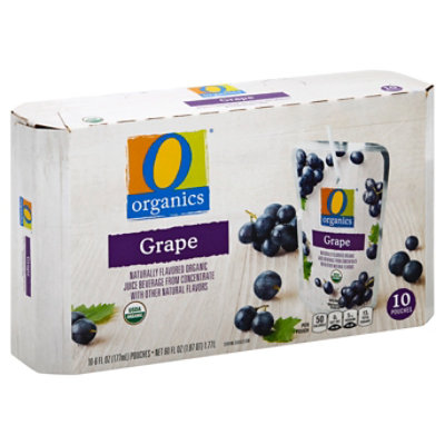 O Organics Organic Juice Beverage Grape - 10-6 Fl. Oz.