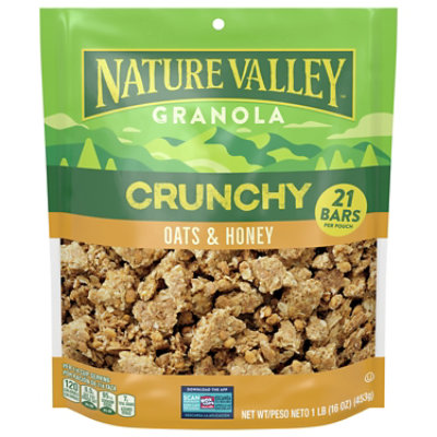 Nature Valley Granola Crunch Oats N Honey 16 Oz Albertsons