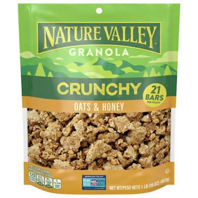 Nature Valley Granola Crunch Oats N Honey 16 Oz Safeway