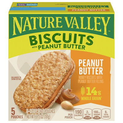 Nature Valley Biscuits Honey with Peanut Butter Filling - 5-1.35 Oz - Image 3