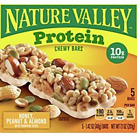 Nature Valley Protein Bars Chewy Honey Peanut Almond - 7.1 Oz - Image 2