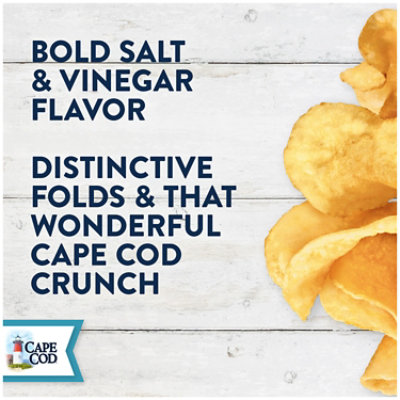 Cape Cod Sea Salt and Vinegar Kettle Cooked Potato Chips - 2.5 Oz - Image 2