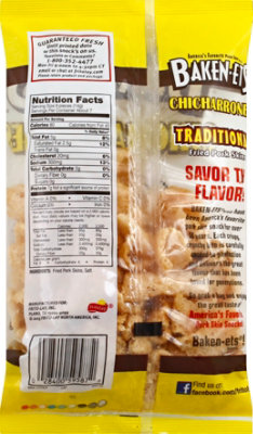 BAKEN-ETS CHICHARRONES Fried Pork Skins Traditional - 3.25 Oz - Image 3
