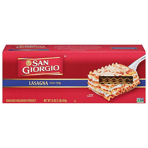 San Giorgio Pasta Lasagna Box - 1 Lb - Vons