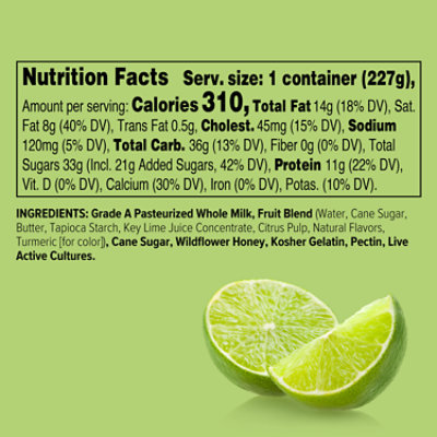 Noosa Yoghurt Finest Key Lime - 8 Oz - Image 3