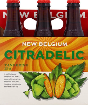 New Belgium Citradelic Ipa In Bottles - 6-12 Fl. Oz. - Image 2