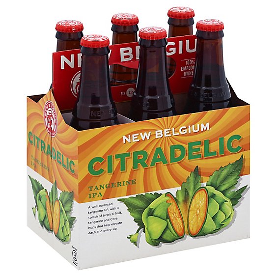New Belgium Citradelic Ipa In Bottles - 6-12 Fl. Oz.