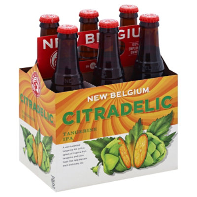 New Belgium Citradelic Ipa In Bottles - 6-12 Fl. Oz.