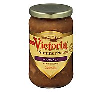Victoria Simmer Sauce Marsala Jar - 16 Oz