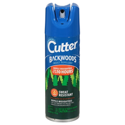 Cutter Backwoods Aerosol 25% Deet Insect Repellent - 6 Oz - Image 3