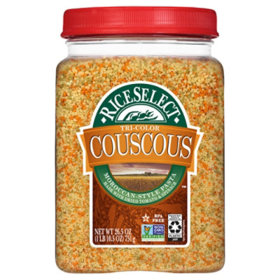 Rice Select Couscous Tri-Color Jar - 26.5 Oz - Image 2