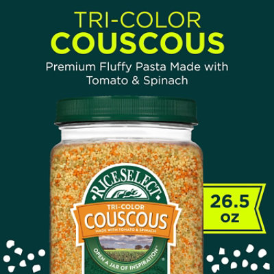 Rice Select Couscous Tri-Color Jar - 26.5 Oz - Image 3