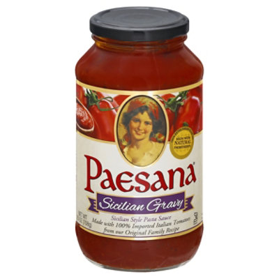 Paesana Pasta Sauce Sicilian Gravy Sicilian Style - 25 Oz - Image 3
