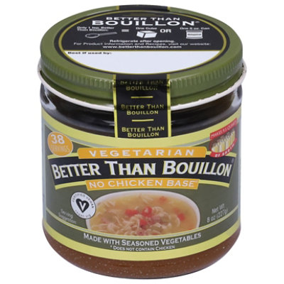 Better Than Bouillon Base Vegetarian No Chicken - 8 Oz - Image 2