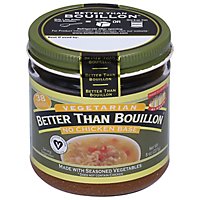 Better Than Bouillon Base Vegetarian No Chicken - 8 Oz