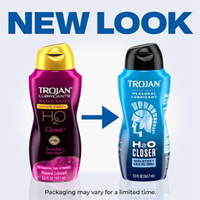 Trojan Lubricant H2O Closer Water Based Lubricant Personal Lubricant - 5.5  Fl. Oz