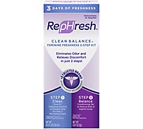 Rephresh Kit Clean Balance Feminine Frs - 4.57 Oz