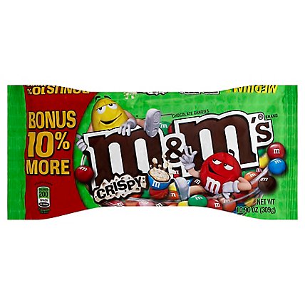 M&M'S Chocolate Candies Crispy Medium - 10.9 Oz - Image 1
